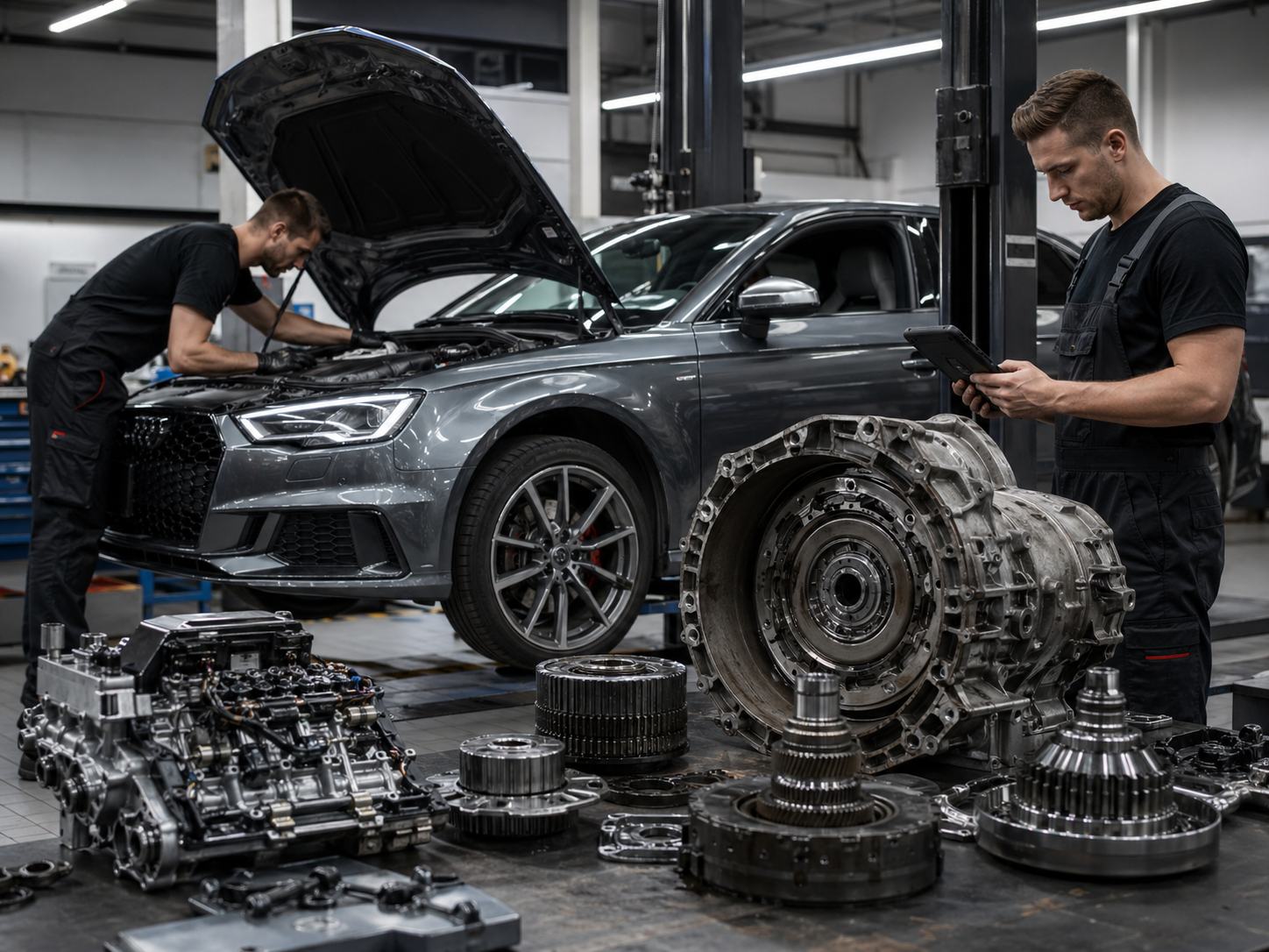 Как понять, что коробка передач audi требует внимания