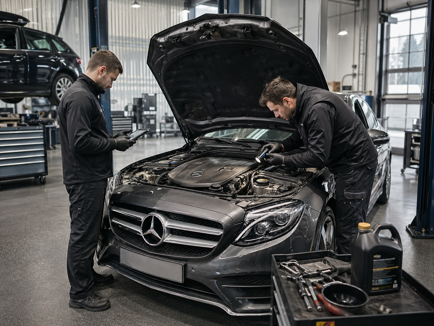 Почему mercedes benz начинает расходовать масло